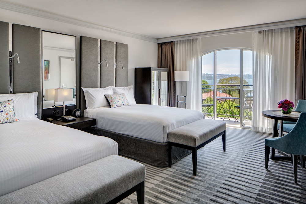 Classic Room, 2 Double Beds, Balcony (Bayside)
