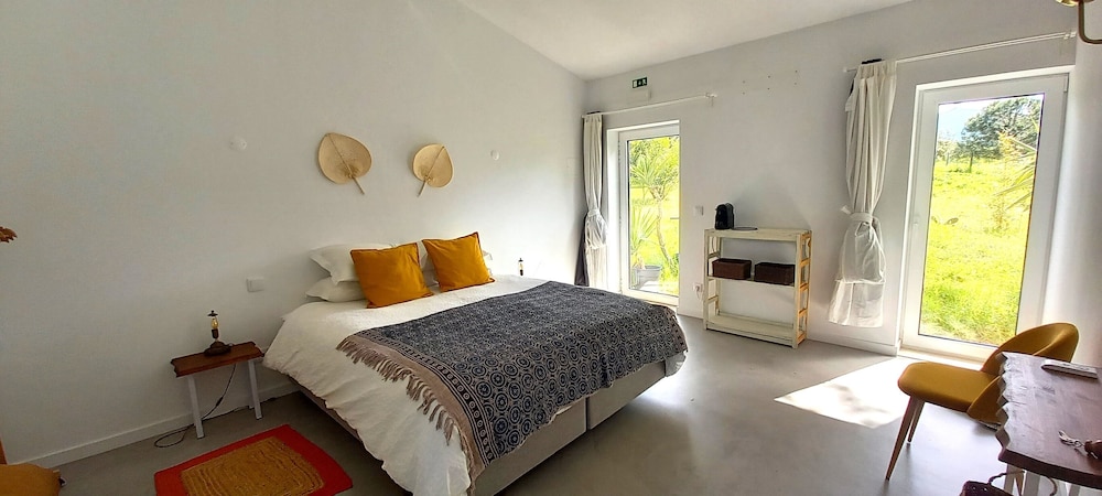 Camera Deluxe con letto matrimoniale o 2 letti singoli, balcone, vista giardino