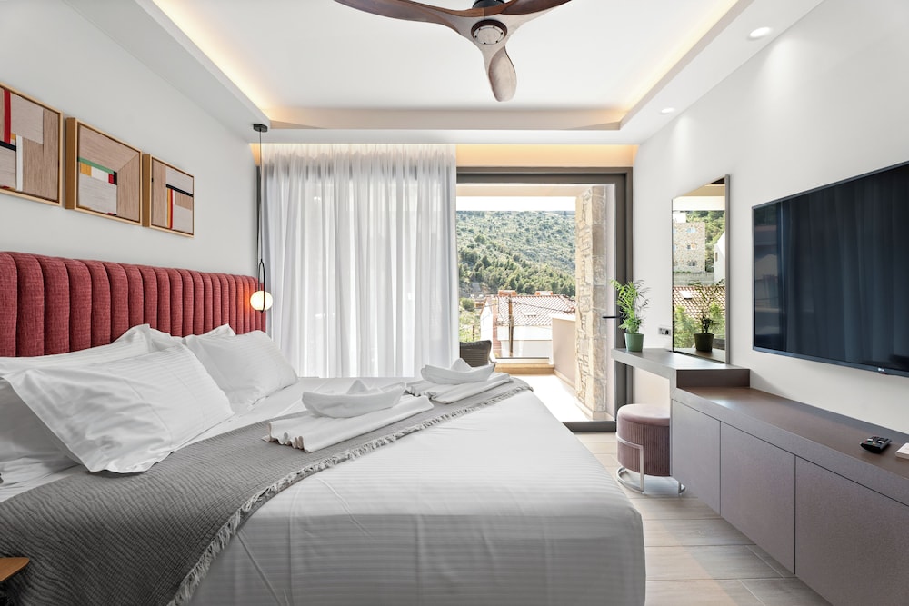 Habitación triple superior con vista al mar