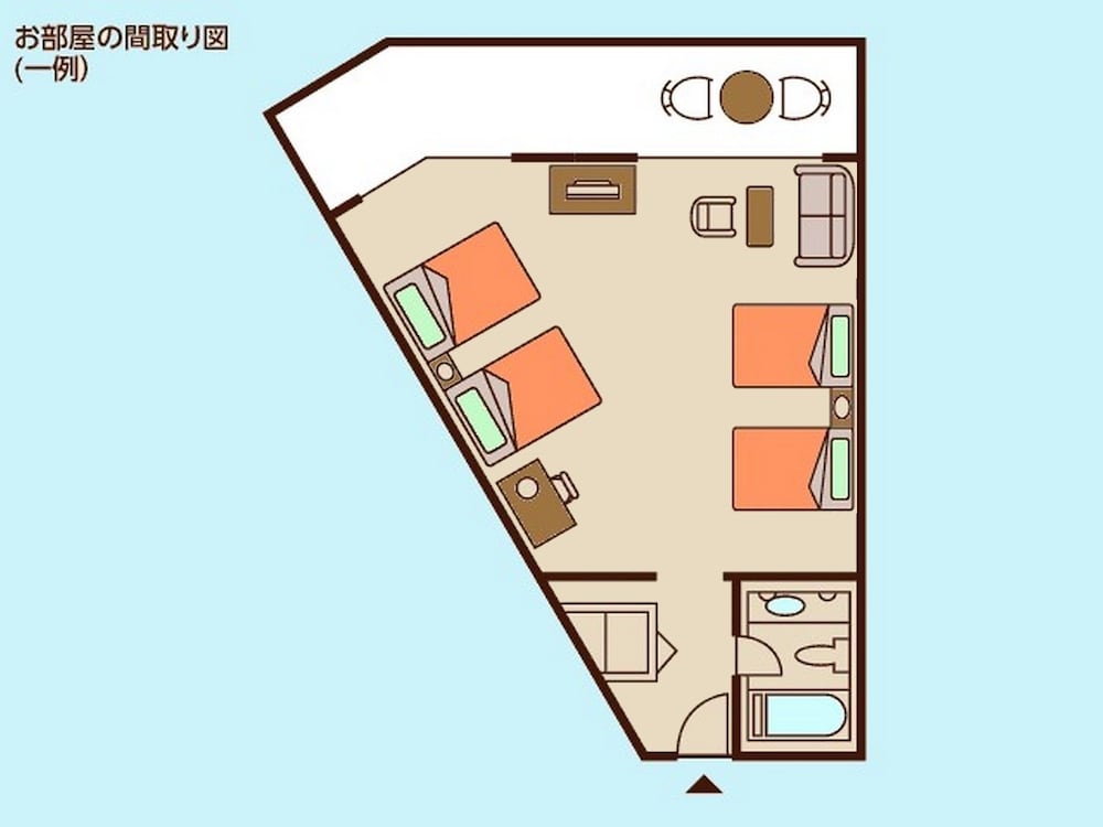 Room, Ocean View, Corner (Ages3-5 pay 2200JPY/night at property) - Photo 3