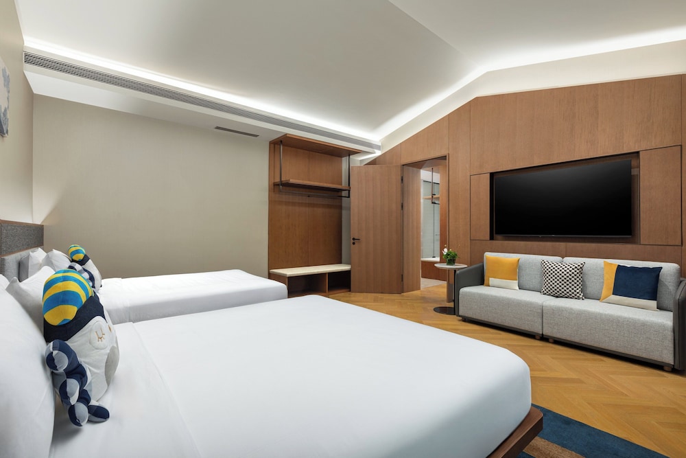 Premium Room, 2 Double Beds, Courtyard View (Private Hot Spring) photo 3