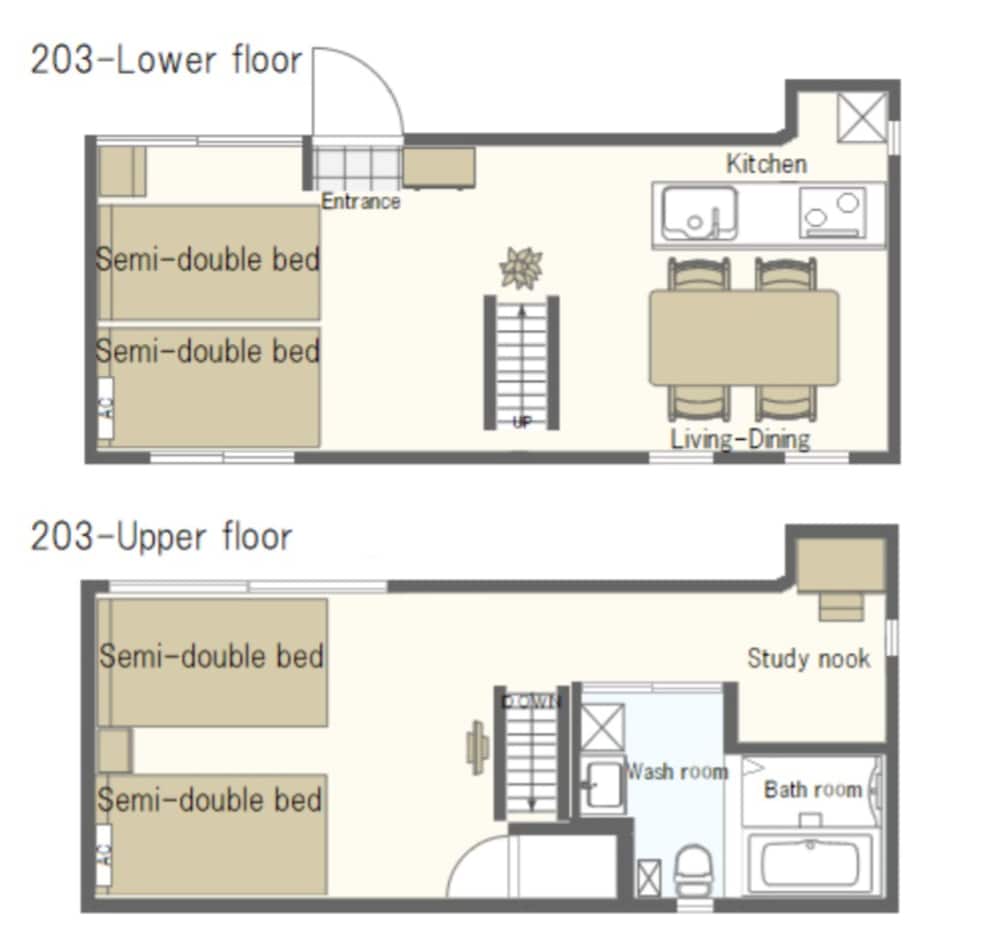 Family Duplex, Non Smoking (2F)