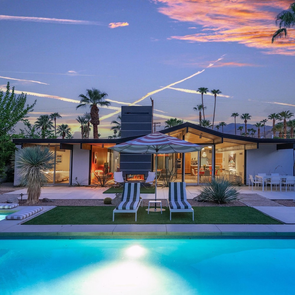5 Palms Desert Eichler - Mid-century Modern w Pool, Billede 114