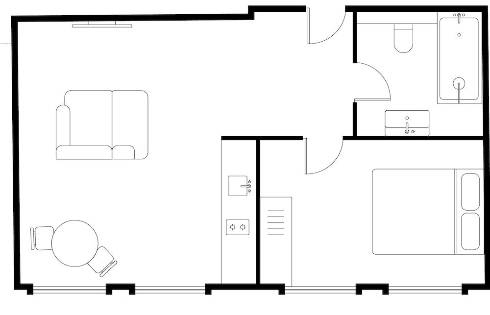 One Bedroom Suite - Photo 3