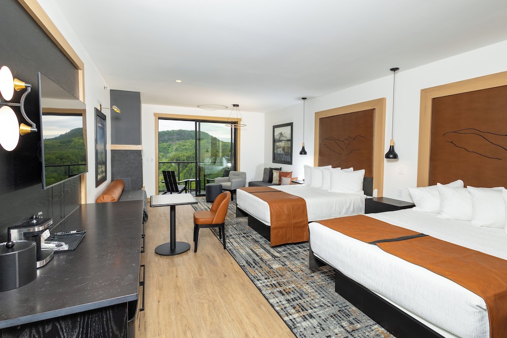 Elite Studio, Multiple Beds, Fireplace, Partial Lake View photo 1