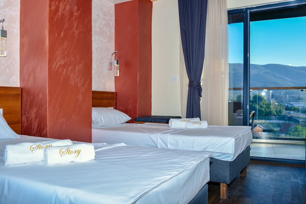 Panoramic Twin Room, 2 Twin Beds, Balcony, River View