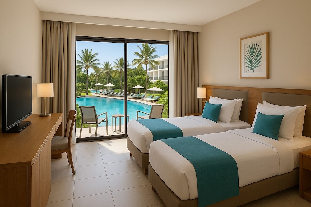 Deluxe Twin Pool Facing