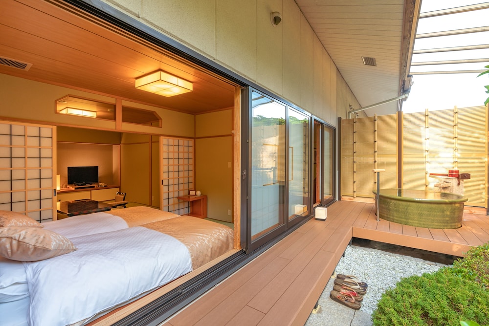 Japanese Style Room with Open-air bath and Semi Open-air bath and Garden (Second floor) photo 1