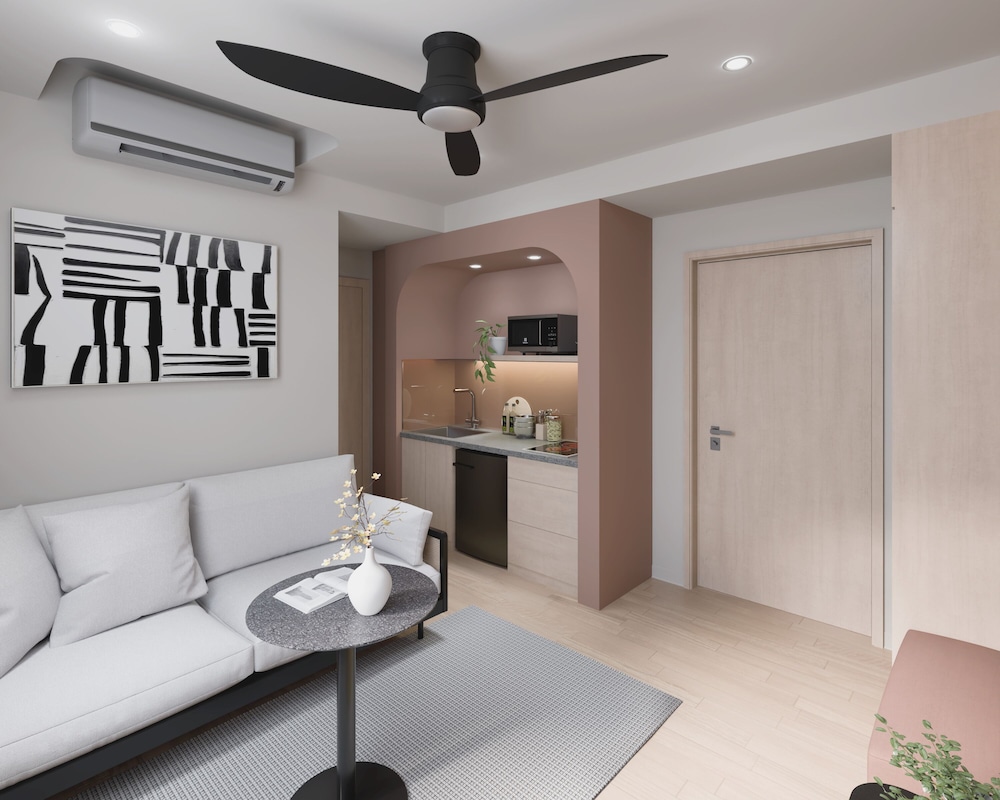 Superior Apartment, 1 Queen Bed with Sofa bed, City View photo 2