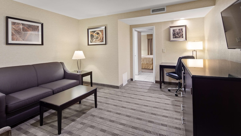 Suite, 1 King Bed, Non Smoking, Refrigerator & Microwave (With Sofabed) photo 2