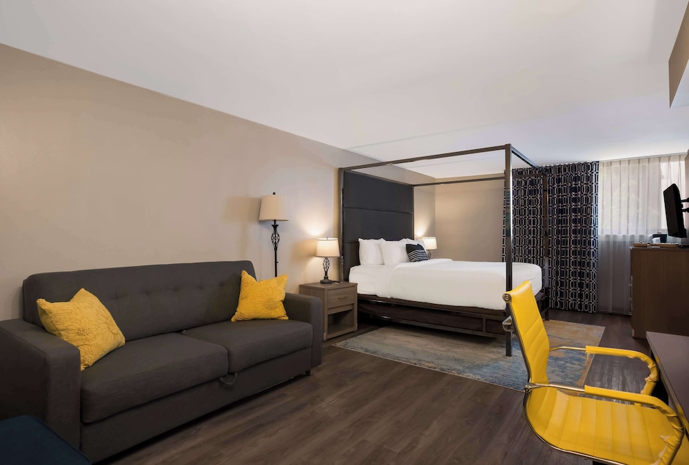 Suite, 1 King Bed, Non Smoking, Refrigerator & Microwave (Larger Room) photo 1