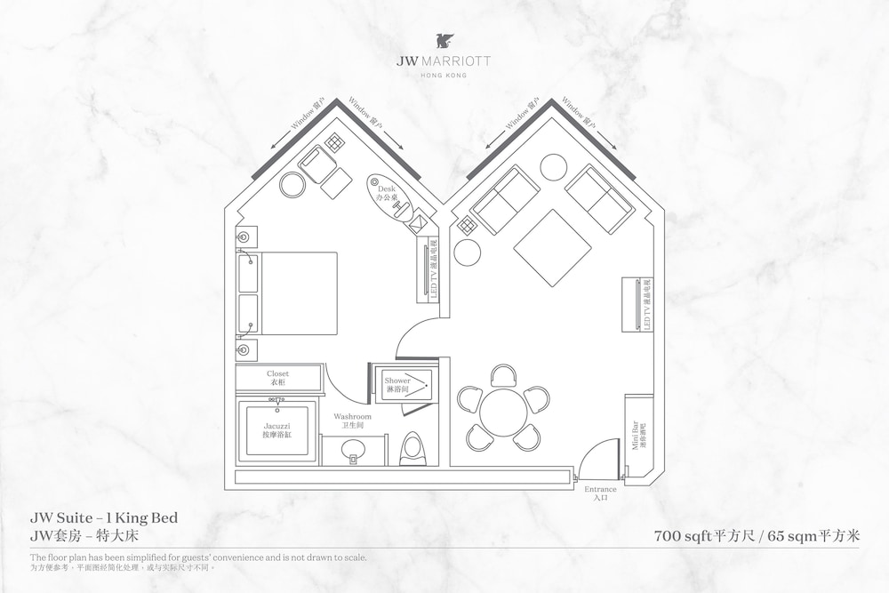 Executive Suite, 1 King Bed, Smoking, Harbor View thumbnail 6