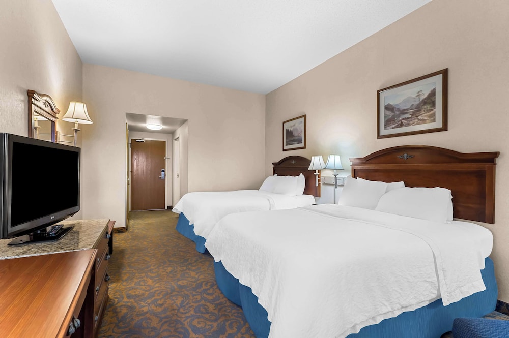 Standard Room, 2 Queen Beds, Non Smoking, Refrigerator & Microwave photo 3