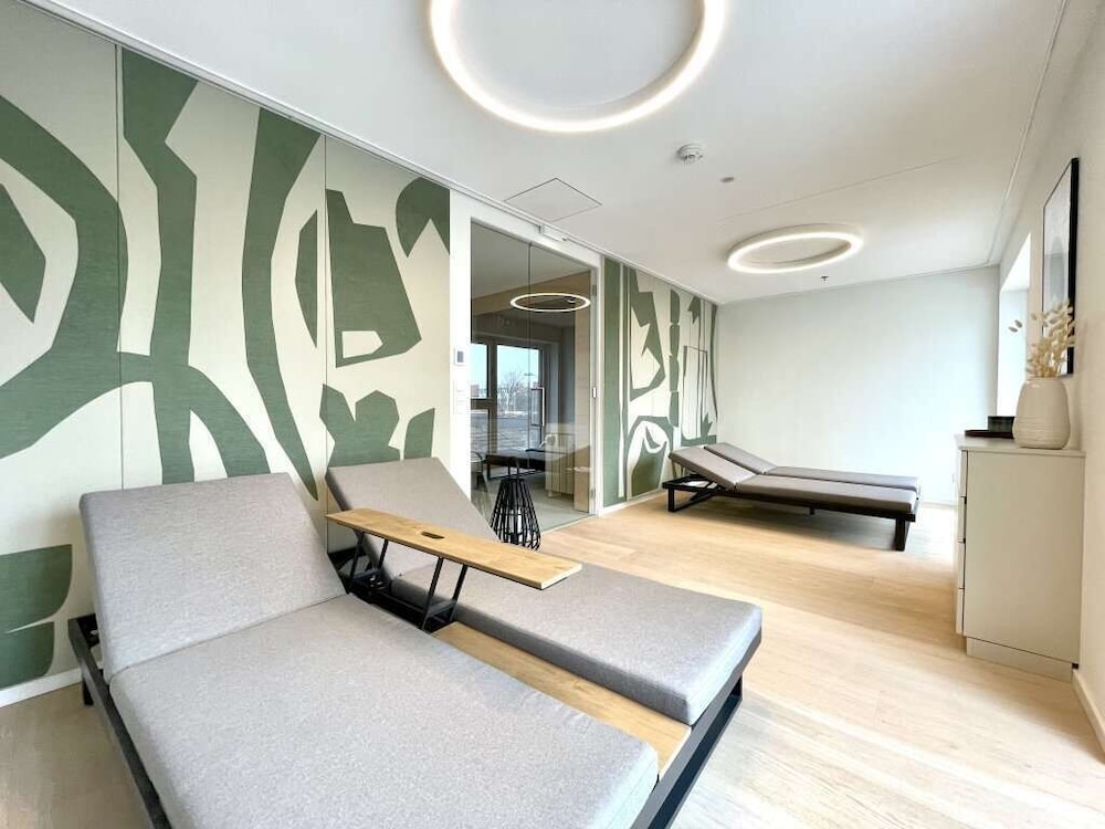 Zielone ekskluzywne apartamenty blisko metra, Uno-city, parking elektryczny, basen, siłownia, sauna, Zdjęcie 9