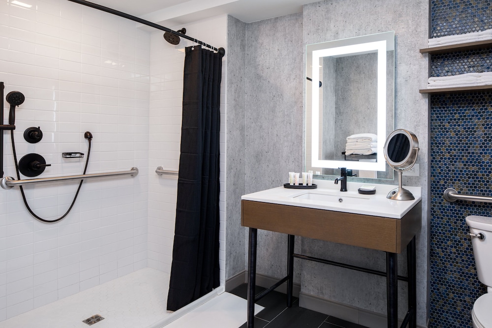 Standard Room, 1 King Bed, Roll-in Shower (Communications Accessible) - Photo 7