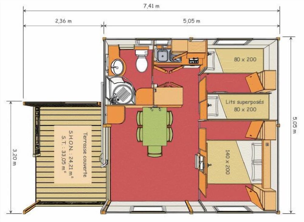 Chalet, 2 Bedrooms (Marina) photo 3
