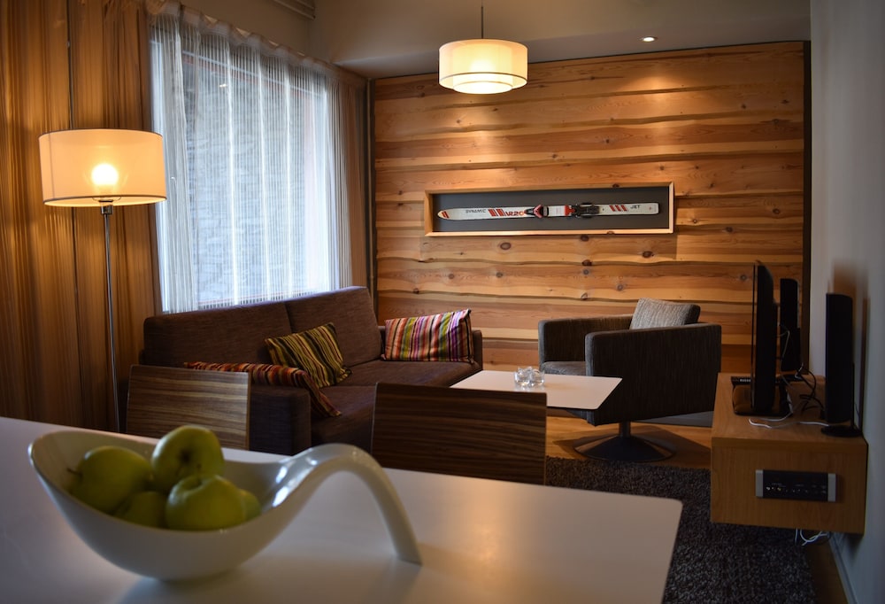 One-bedroom apartment with sauna