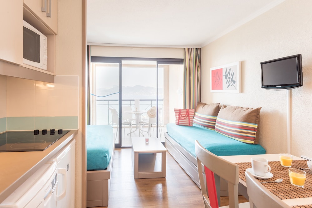 Studio 4 people - 1 sleeping alcove - Air-conditioned - Terrace or balcony - Sea view - Photo 1