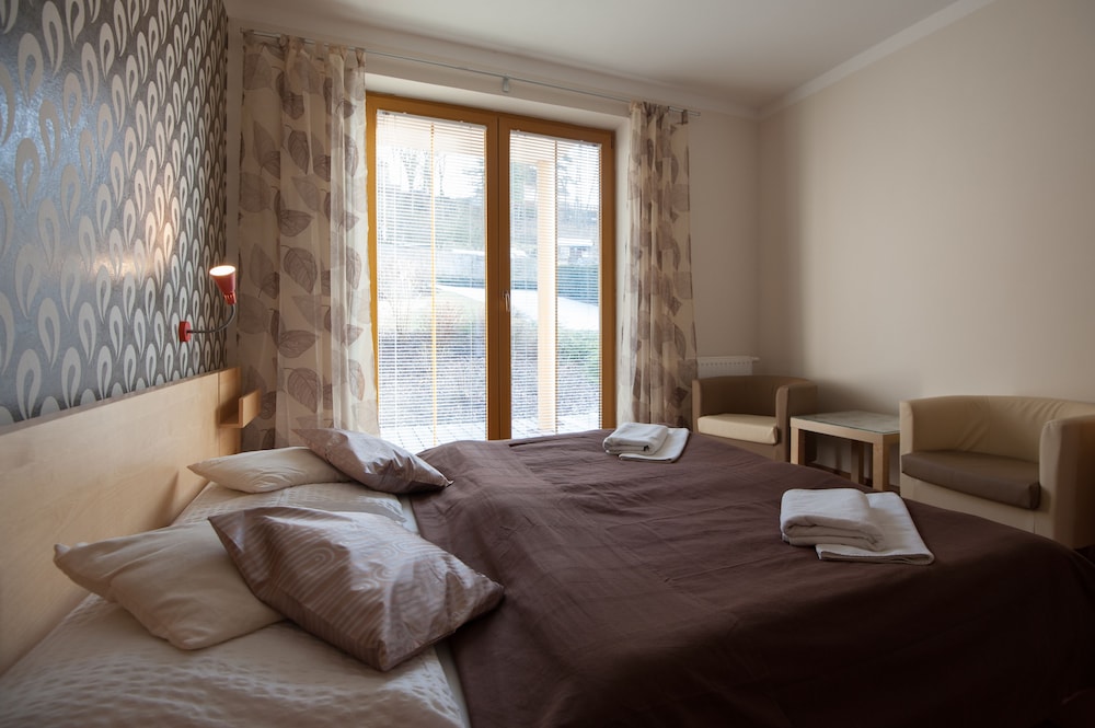 Deluxe Double Room, 1 King Bed, Patio, Garden View
