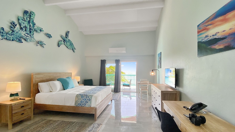 Premium Room, 1 King Bed, Beach View, Beachfront photo 3