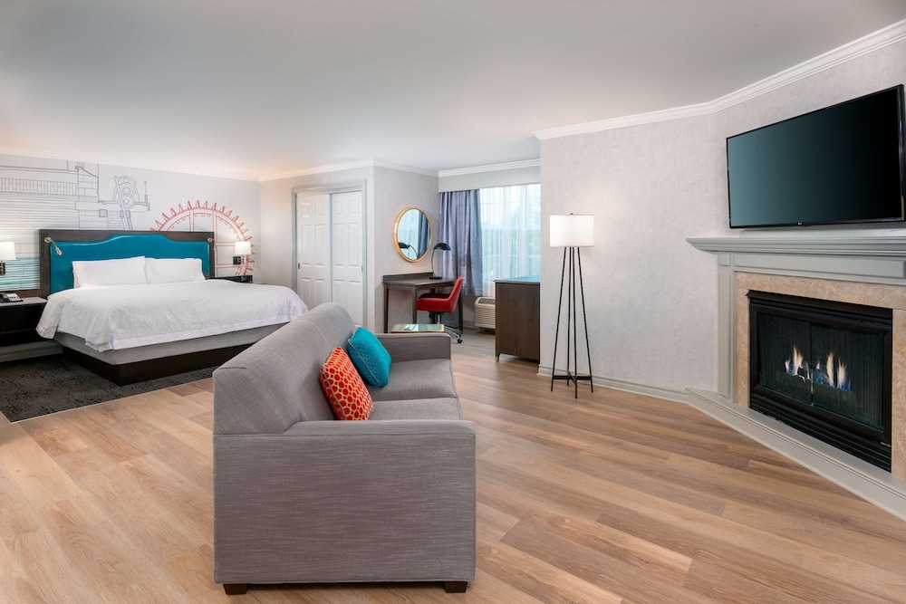 Studio, 1 King Bed with Sofa bed, Non Smoking, Fireplace photo 2