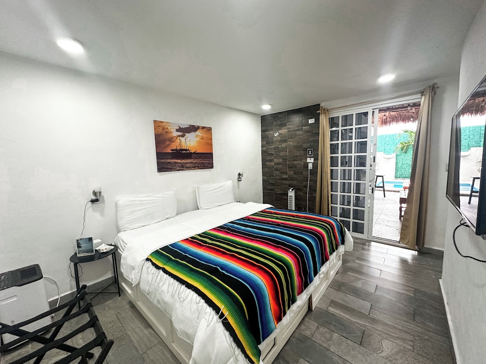 Chambre Standard, vue piscine
