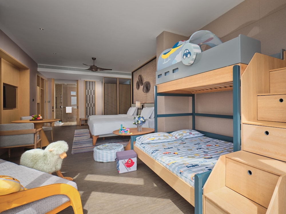 2 Double 1 bunk Standard Ocean View KidsTheme Balcony