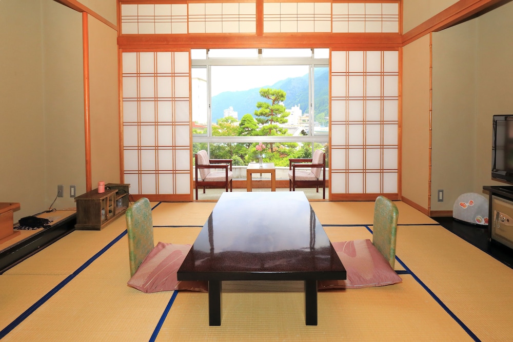 Japanese Style Room,10 Tatami Mats,with Half board (Hida Beef Set Dinner) photo 1