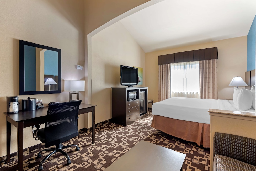 Standard Room, 1 King Bed, Non Smoking, Refrigerator & Microwave - Photo 3
