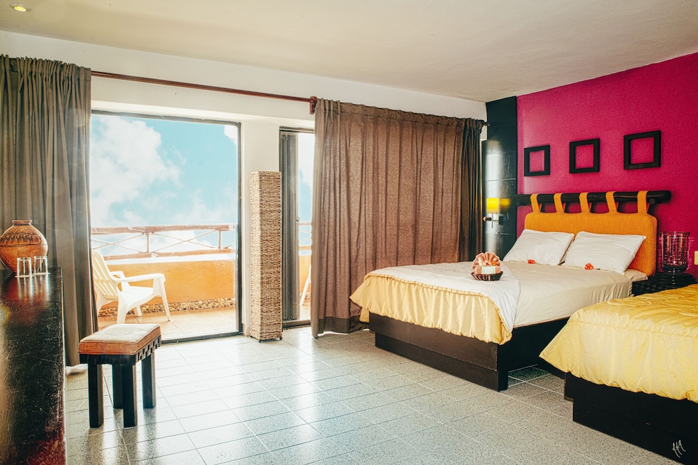 Standardzimmer, 2 Doppelbetten, Meerblick