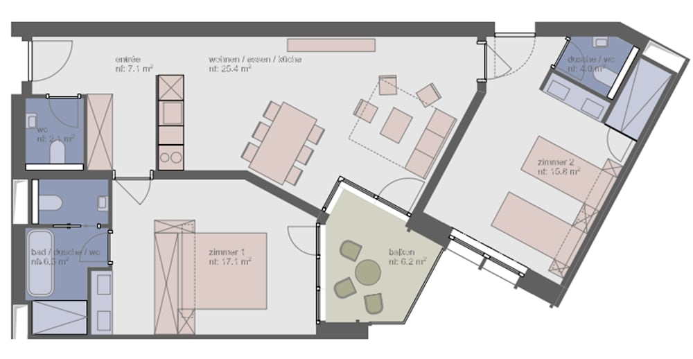 Suite, 2 Bedrooms