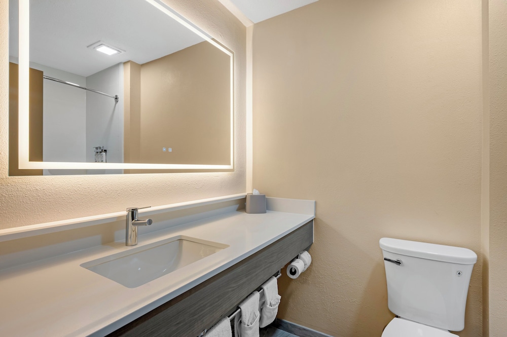 Standard Room, 1 King Bed with Sofa bed, Accessible Bathtub (Mobility) - Photo 12