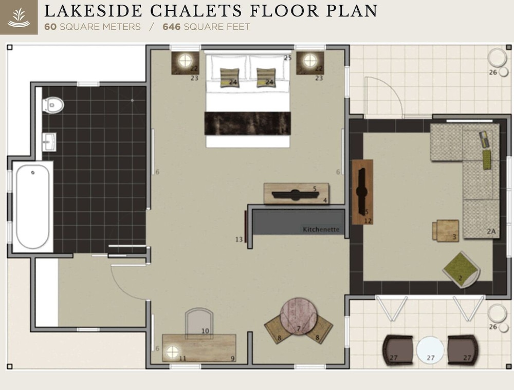 Premium Luxury Villa - Two Single Beds + Sofa photo 3