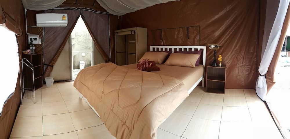 Tenda Superior, 1 letto queen, bagno privato