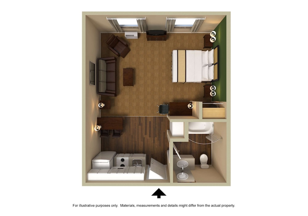 Superior Studio, 1 Queen Bed with Sofa bed, Non Smoking - Photo 5