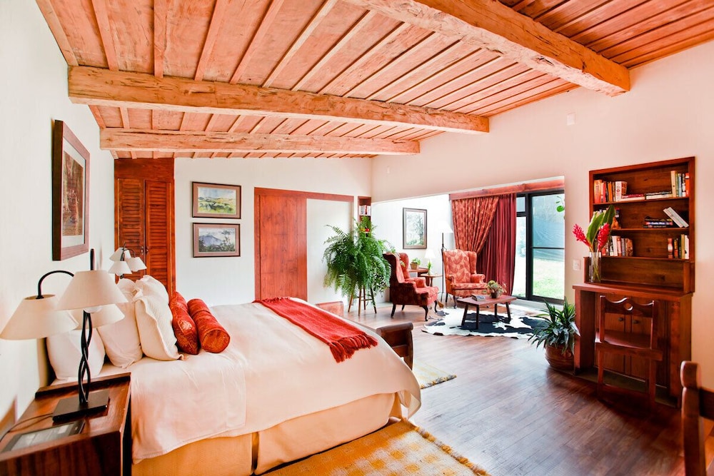 Luxury Suite, Fireplace, Garden View