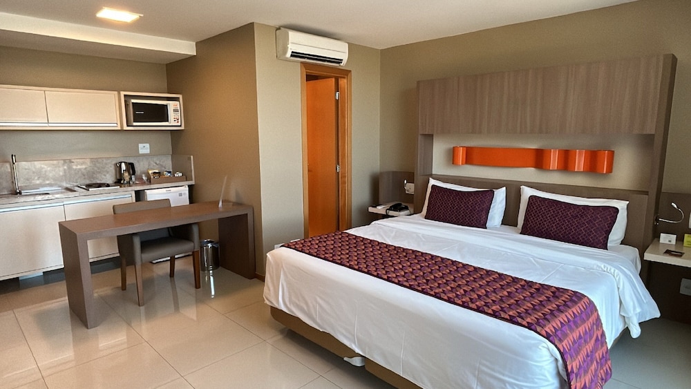 Quarto Deluxe com Cama King Size e Cozinha