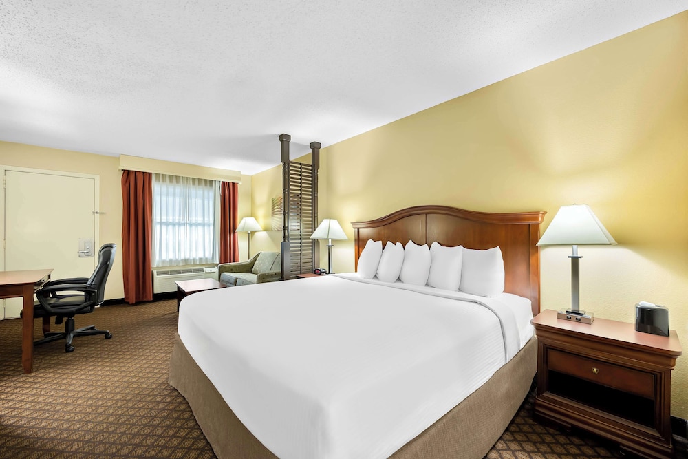 Suite, 1 King Bed, Non Smoking, Refrigerator & Microwave - Photo 2