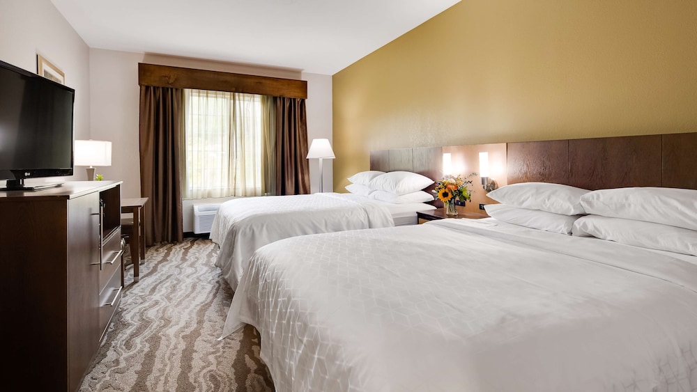 Standard Room, 2 Queen Beds, Non Smoking, Refrigerator & Microwave photo 1