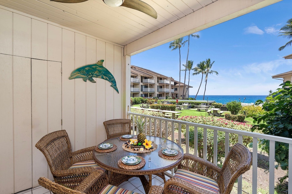 Condo, 1 King Bed with Sofa bed, Lanai, Ocean View (Sea Village 2102)