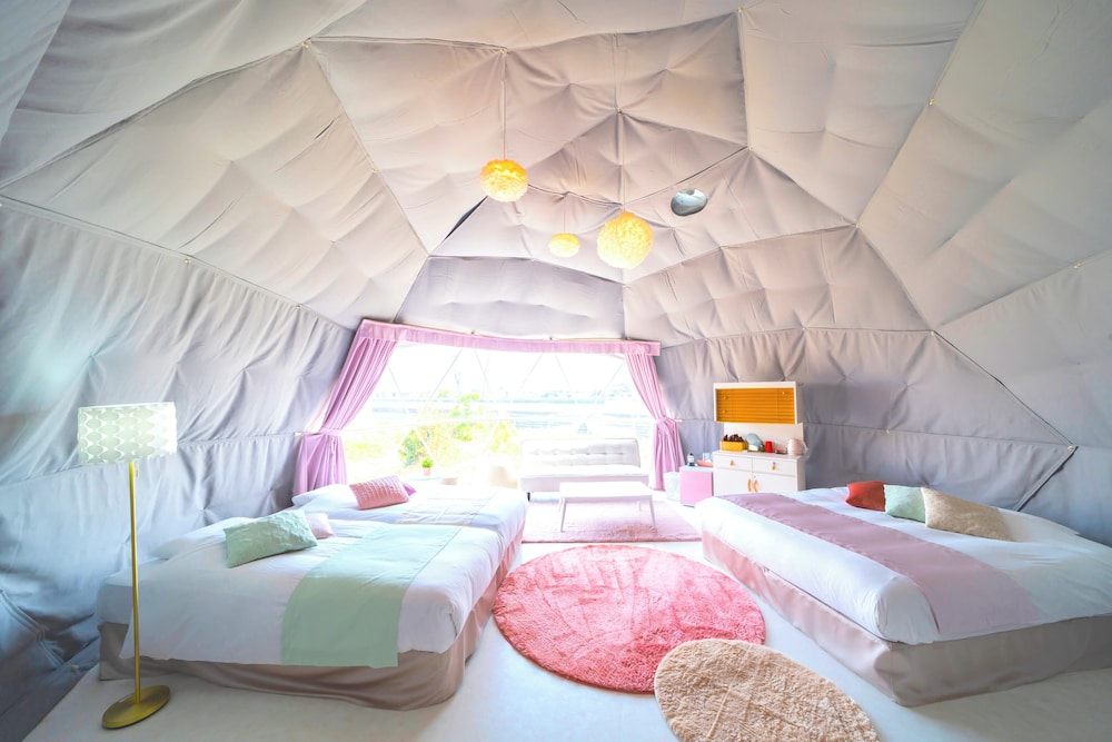 Ariake (King Bed Suite Tent, LOTUS BELLE TENT, No pets allowed, 3 beds) Non Smoking