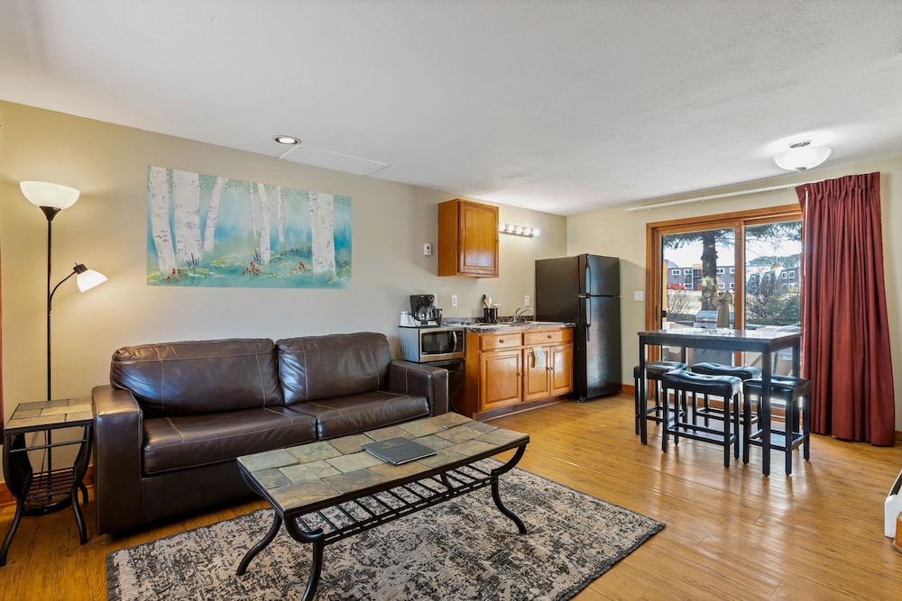 Suite, 1 King Bed with Sofa bed (some pet friendly)