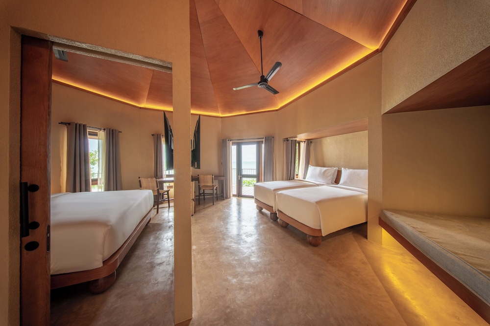Family Villa, 2 Bedrooms, Beach View