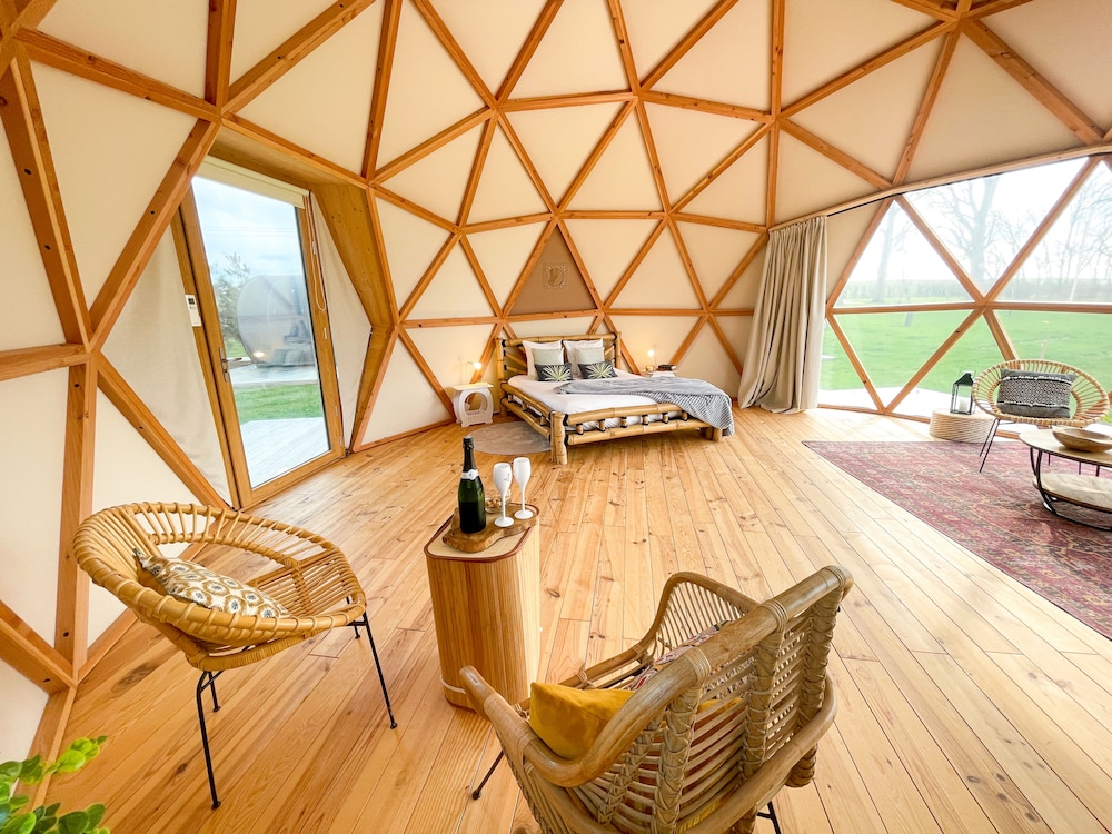 Dôme avec espace bien-être privé - Photo 2