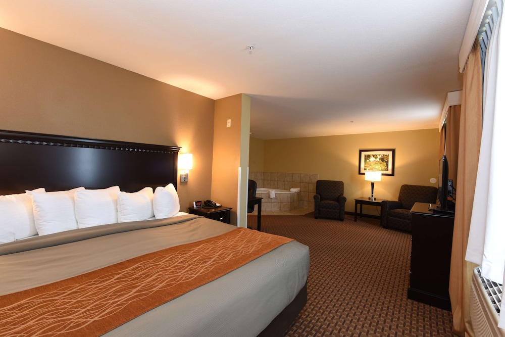 Suite, 1 King Bed, Non Smoking, Refrigerator & Microwave - Photo 2