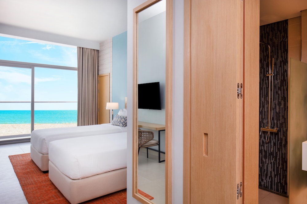 Family Room, 2 Double Beds, Sea View (Panoramic)