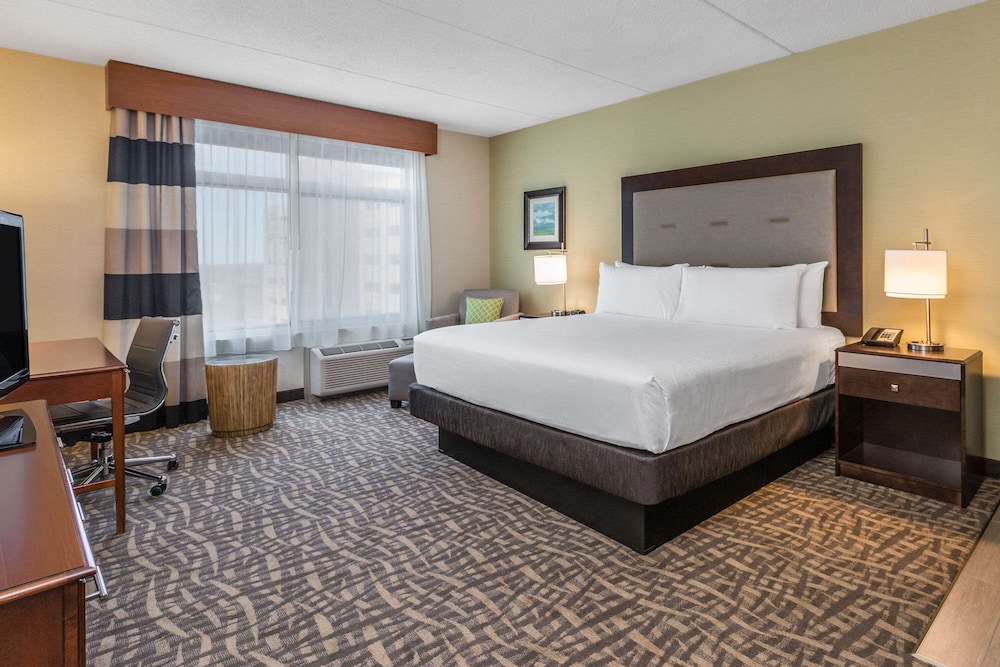 Deluxe Room, 1 King Bed, Accessible, Non Smoking at Wyndham Garden Buffalo Downtown in Buffalo