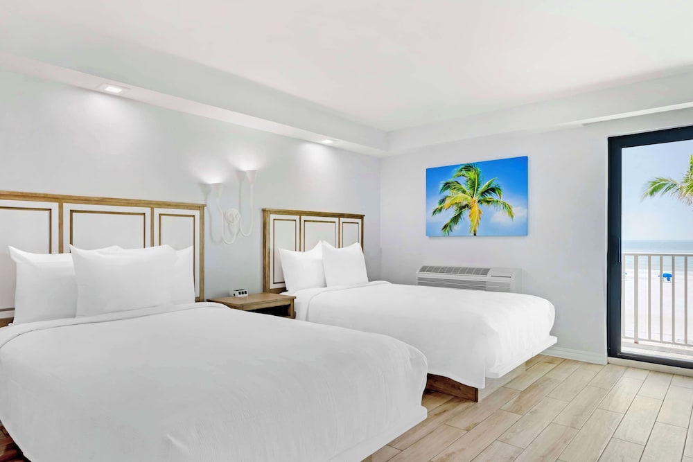 Standard Room, 2 Double Beds, Non Smoking, Balcony (Larger Room;Gulf View) - Photo 1