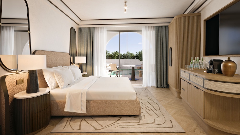 King Deluxe Room, Private Pool, Aqua Piazza View