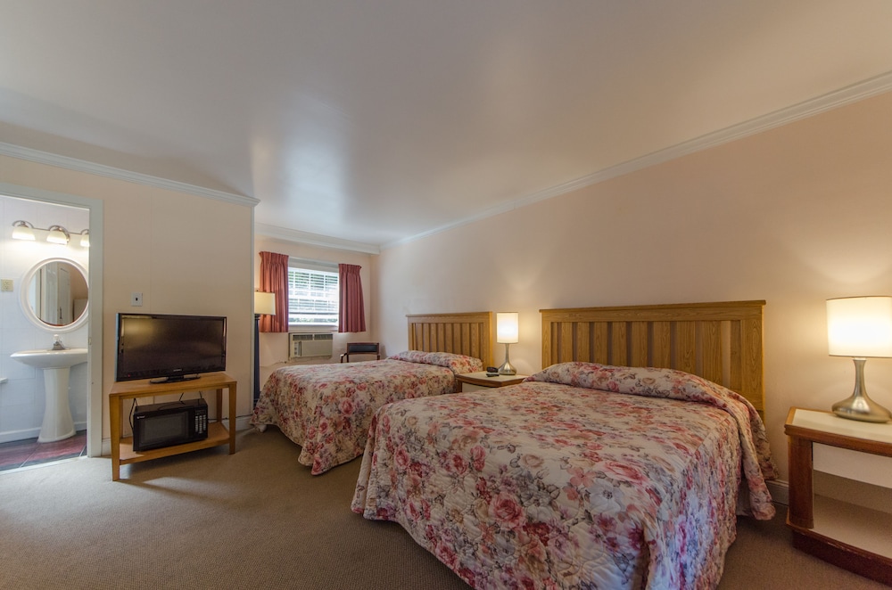 Basic Room, 2 Double Beds, Refrigerator & Microwave - Photo 3